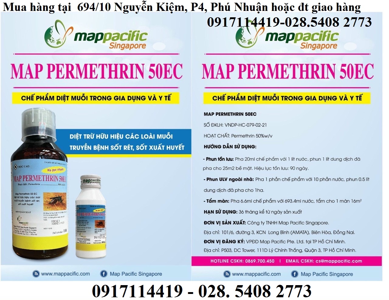 BÁN THUỐC DIỆT MUỖI CHỐNG SỐT XUẤT HUYẾT Q2